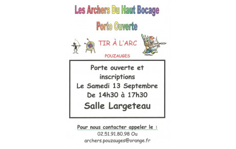 Porte Ouverte et Inscriptions